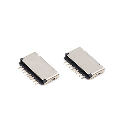 Encurte o tipo soquete do cartão de UL94V-0 soquete médio do cartão do Alfinete 1.5h TF do micro SD
