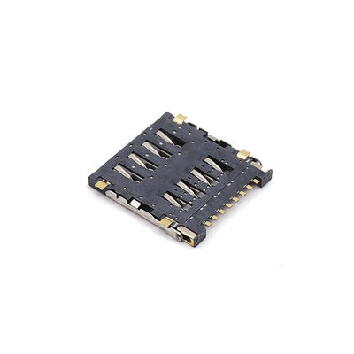 micro SIM Cartão Soquete Conector virar tipo suporte de 8P