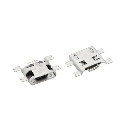 Tipo conector de carregamento fêmea 1.17mm SMT do dissipador do soquete de USB da montagem do painel micro