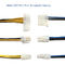 Receptáculo de Molex 39-01-2040 que abriga o chicote de fios feito sob encomenda do fio para a fonte de alimentação