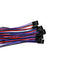 Horizontalmente 2.0mm fêmeas a Jumper Wire Dupont Cable fêmea para 3D a impressora 4PIN