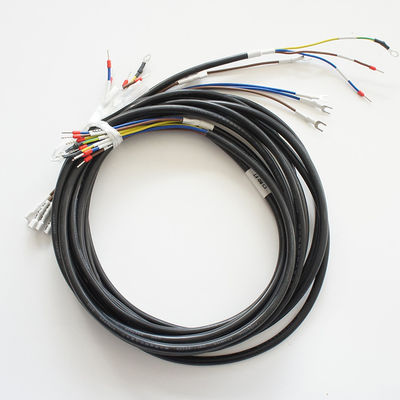 Do chicote de fios feito sob encomenda em forma de u do fio do anel conjunto de cabo terminal para o computador