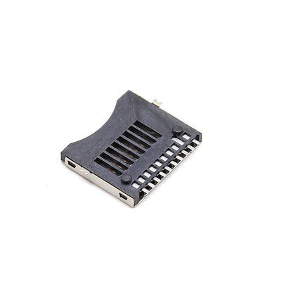 Micro soquete 10p do adaptador de tomada do suporte do entalhe do conector de cartão do SD TF
