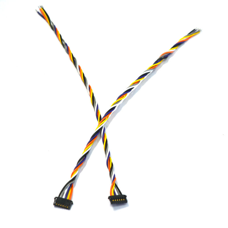 Passo de Pico Lock 6 Polos 1.5mm que abriga o chicote de fios do fio para o controlador de DAW