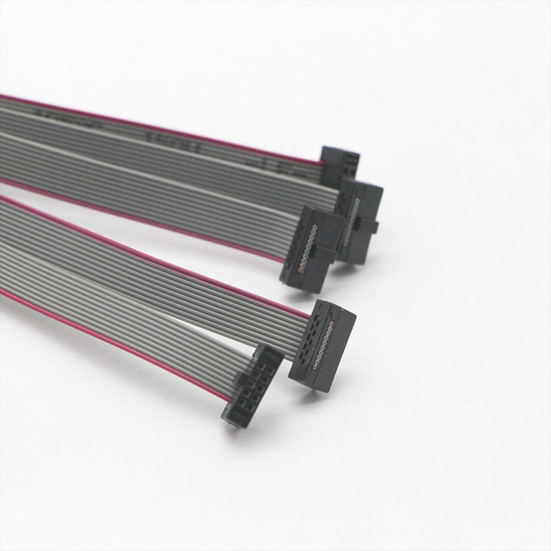 Cabo de fita liso 5Pin do cabo flexível IDC do OEM 10cm 10Pin 20Pin 30 Pin Cores