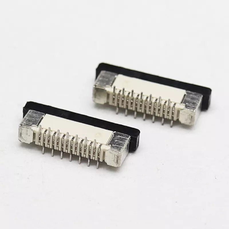 Tipo vetical do passo H2.0mm do conector 0.5MM 1.0MM de ZIF SMT FPC FFC