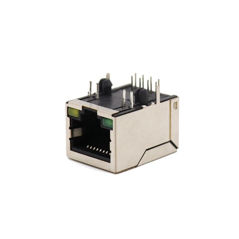 A cabeça Seat do soquete RJ45 Jack Connector Bring Lamp Crystal da rede do novo tipo fixa