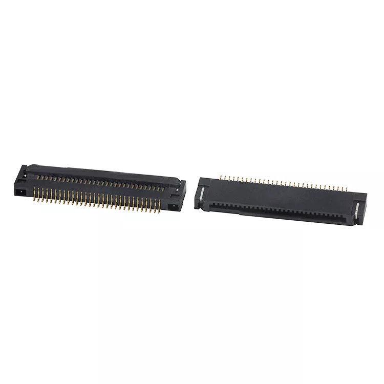 Conector FPC de 30 pinos tipo trava SMT vertical 1,8H passo 0,5 mm