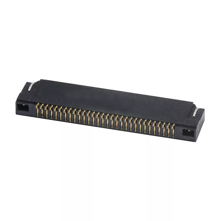 Conector FPC de 30 pinos tipo trava SMT vertical 1,8H passo 0,5 mm