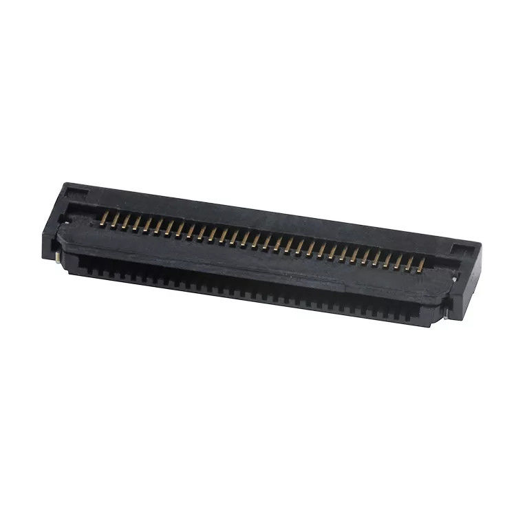 Conector FPC de 30 pinos tipo trava SMT vertical 1,8H passo 0,5 mm