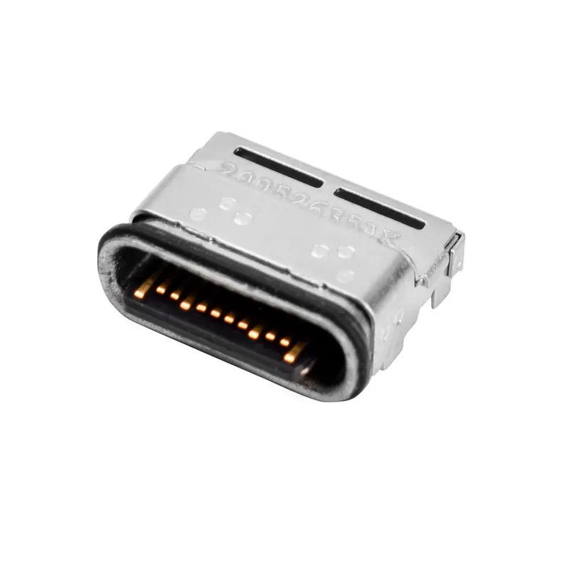 IPX8 receptáculo impermeável SMT de Pin Connector Type C USB da fêmea 24