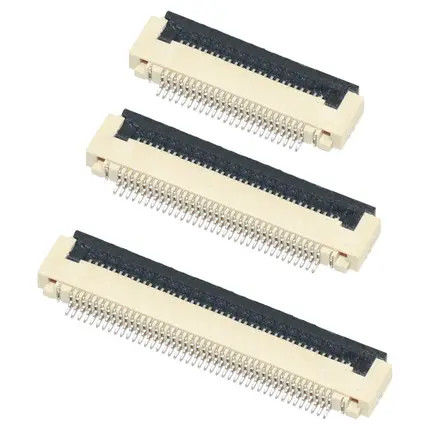 Flip de conector FPC 0,5 mm para PCB 4 5 6 8 10 12 14 16 18 20 22 24 26 28 30 32 34 36 40-60 pin