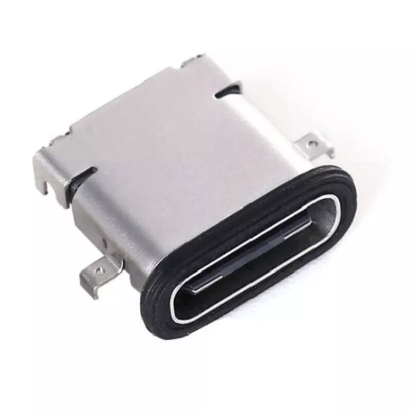 Conector USB Tipo C IP67 à Prova d'Água Montagem Média USB Tipo C 3.0 SMT Through Hole Conector USB Vertical