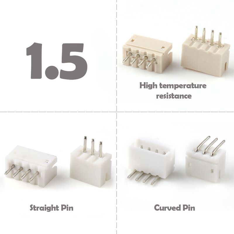 Conector Fio a Placa Wafer Molex 1.5 2.0mm Passo ZH PH HY LCP 2.5mm Conector-wafer