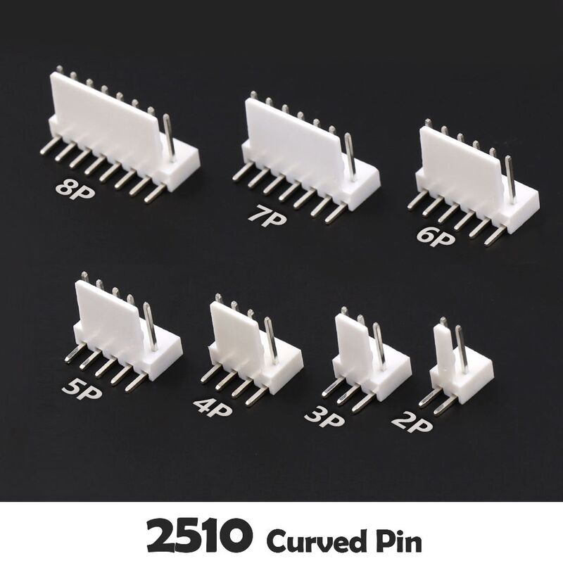 Conector de Placa de Fio 2.54 LCP Vertical 90 Graus JST 2.5mm Conector PCB SMT