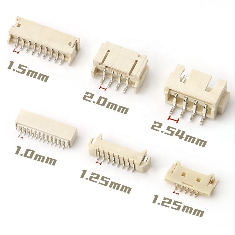 XH2.54mm Conector de fio para placa 2-16P Conector horizontal SMT 2.54 Wafer