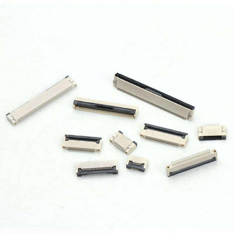 Conector FPC Conectores horizontais Flip-lock ZIF Tipo H2.0mm 4-60pin 0.5mm Pitch FPC/FFC
