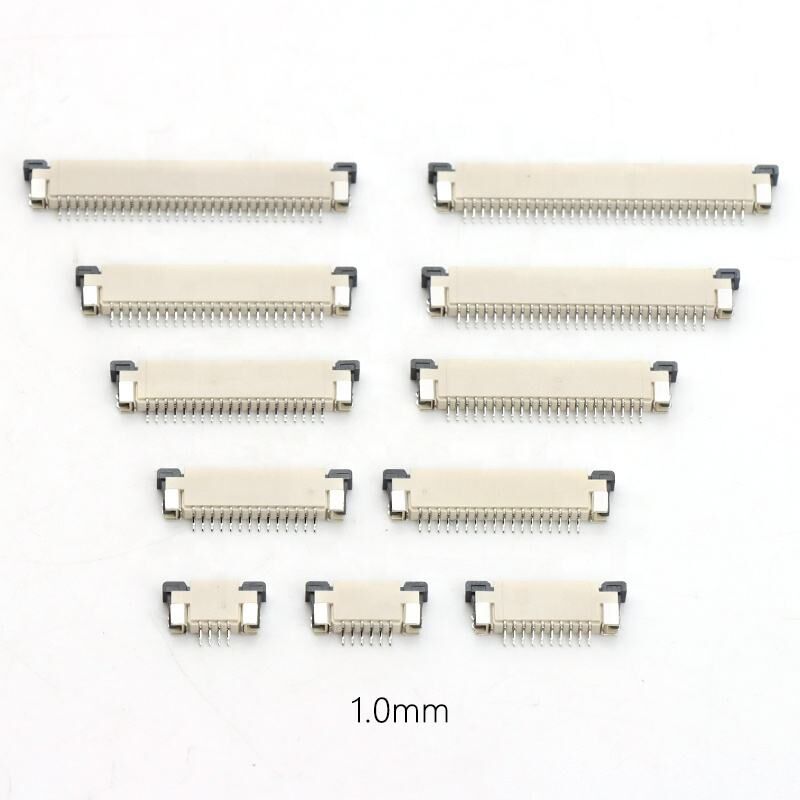 1.0mm Fpc Connector 4-40pin Tipo SMT horizontal Contato superior superior 1.0 FPC Connector