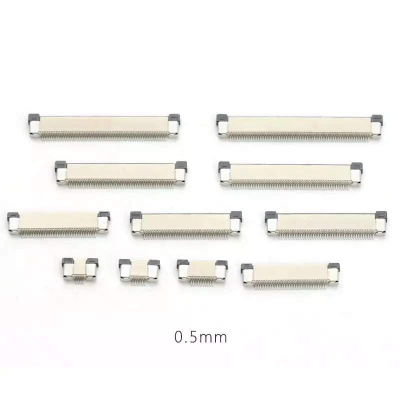 13/51 de conector duplo de Fpc Ffc do passo 0,3 do contato da altura do conector de cabo 1MM do Alfinete FPC