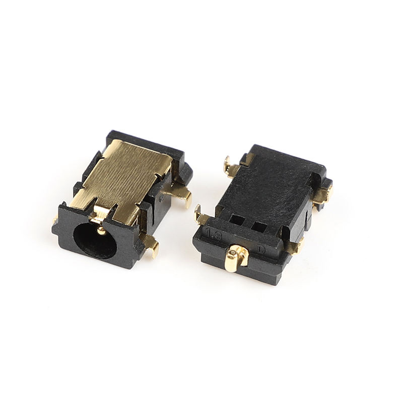 5 PIN DC-058-1.3mm DIP Brass Contact Nylon Housing DC Power Adapter Plug Jack Feminino