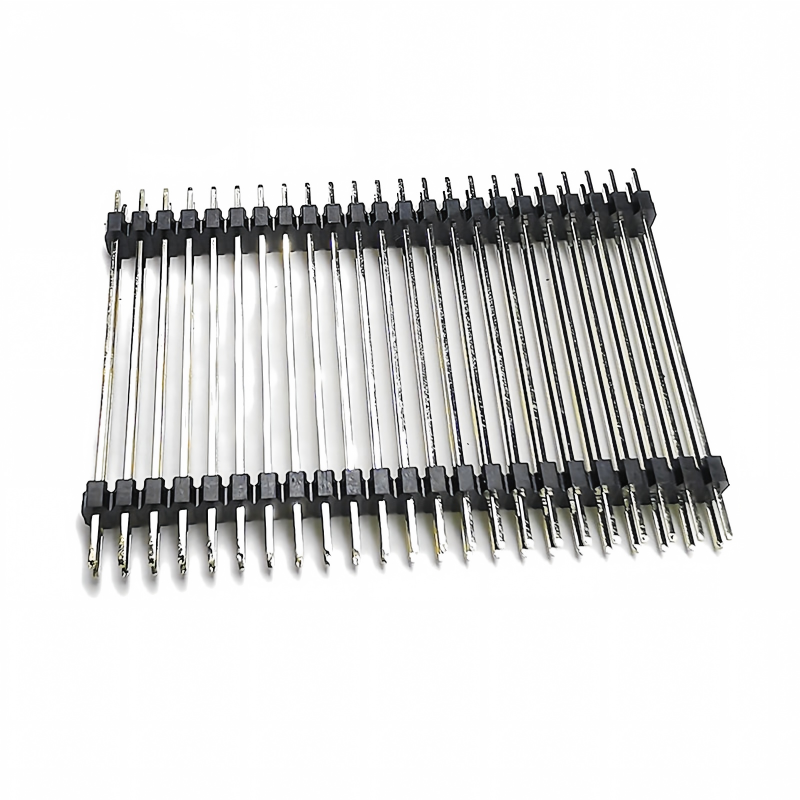 1.27mm Ângulo direito Pitch Single Double Row 40 Stick PCB Pin Female Pin Header Connector