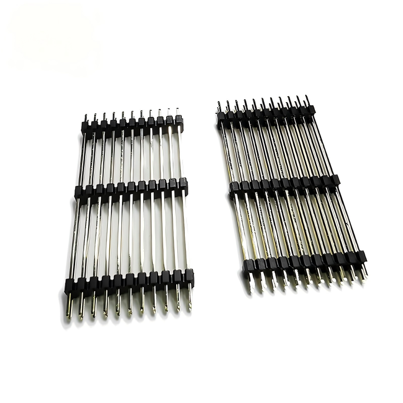 1.27mm Ângulo direito Pitch Single Double Row 40 Stick PCB Pin Female Pin Header Connector