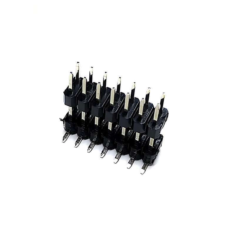2.54mm Pitch Double Row Pin Header Conector masculino Tipo SMT