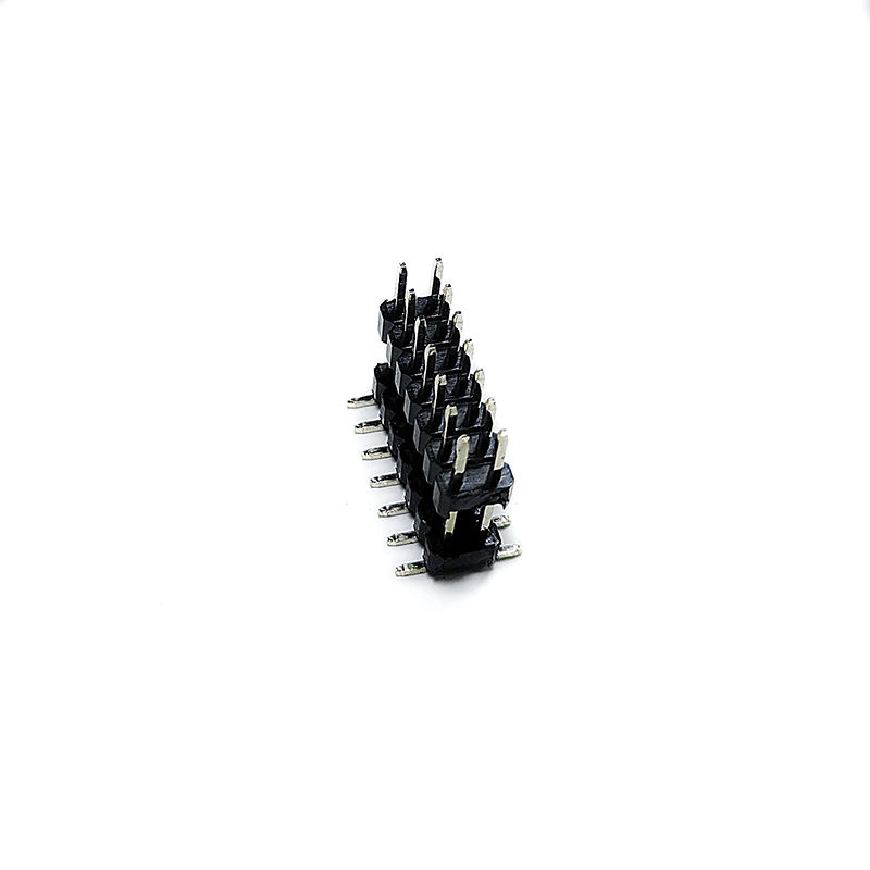 2.54mm Pitch Double Row Pin Header Conector masculino Tipo SMT