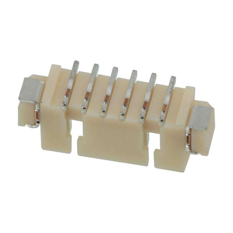 Conector SMT Wafer/Wire to Board de Passo MX 1.25mm Horizontal de 2-16 Pinos