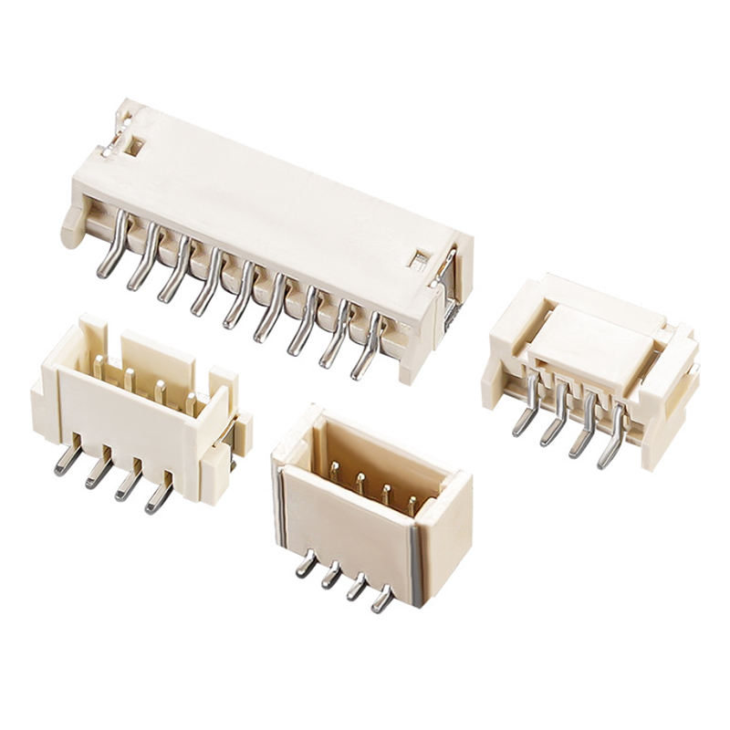 Conectores de Fio de Cabo de Placa de Circuito Impresso (PCB) SMT Vertical DIP Wafer de Ângulo Reto JST XH 2.54mm 2 3 4 5 6 Pinos