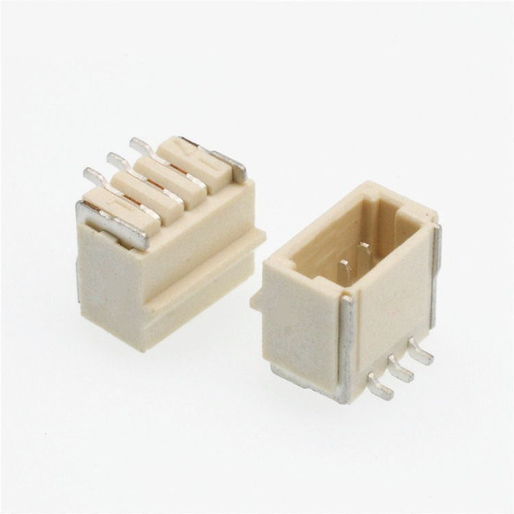 1.0mm Soquete de Pastilha Fivela Horizontal Vertical Pino de Patch Suporte Conector de Bronze Fosforoso Resistente a Altas Temperaturas