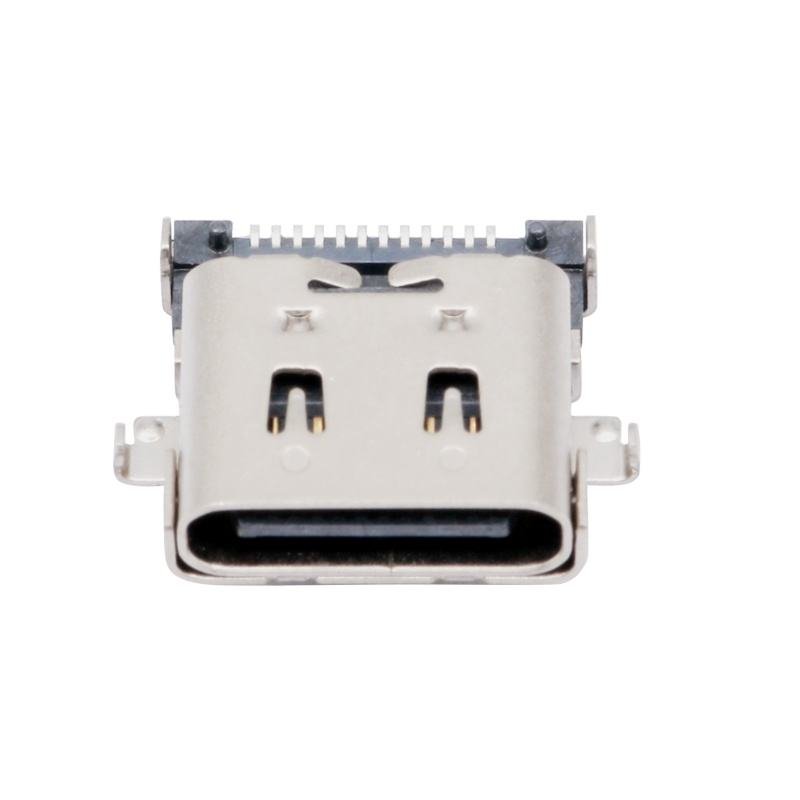 Conector Fêmea Tipo-C USB 3.2 40 Gbps Impermeável U4 24 Pinos SMT DIP PCB Banhado a Ouro Corrente de 5A Personalizado