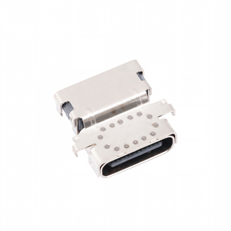 Conector Fêmea Tipo-C USB 3.2 40 Gbps Impermeável U4 24 Pinos SMT DIP PCB Banhado a Ouro Corrente de 5A Personalizado