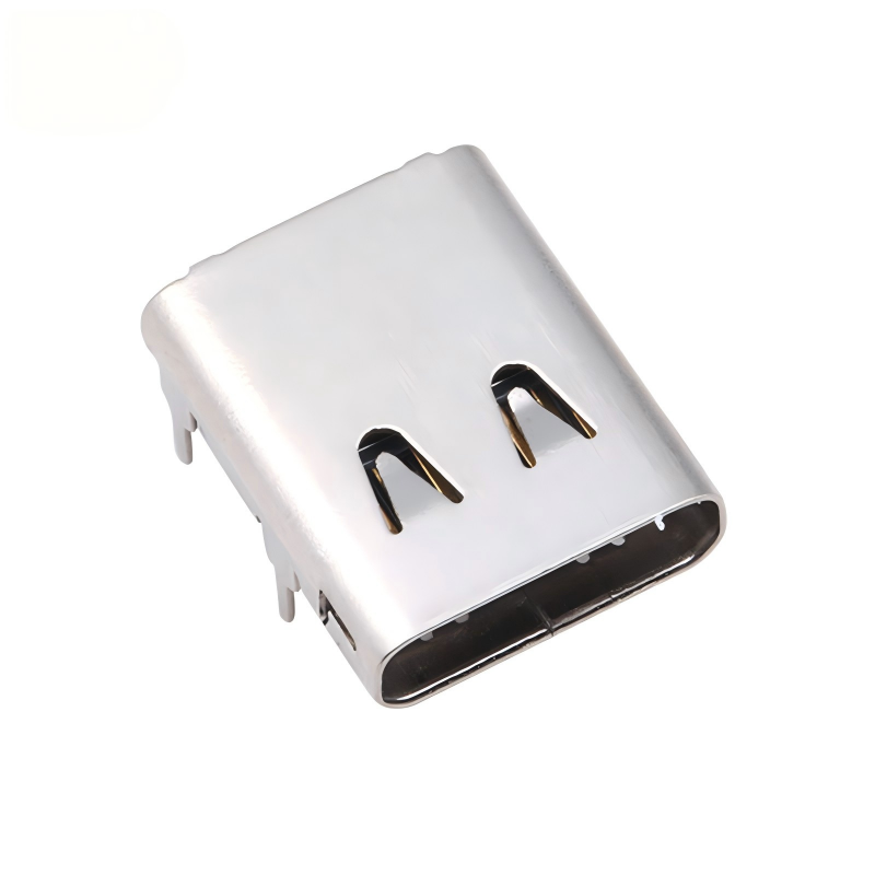 Conector USB 3.2 Tipo-C personalizado 40 Gbps Soquete U4 à prova d'água 24 pin SMT DIP PCB Female Male Connector Factory