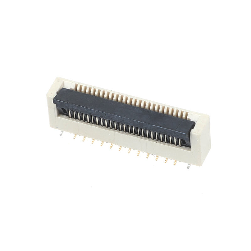 Passo de 0,5 mm 60 Pinos Terminal Positivo Vertical 5.2H Conector Plano com Trava Tipo Concha Soquete de Cabo Conectores PCB para Cabo FPC FFC