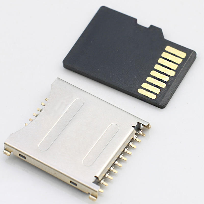 19 Pinos 3 em 1 Micro SD UHS II UFS Conector de Cartão SMT Altura 1,6 mm Aço Inoxidável USB para Melhor Legibilidade Mecanismo de Busca