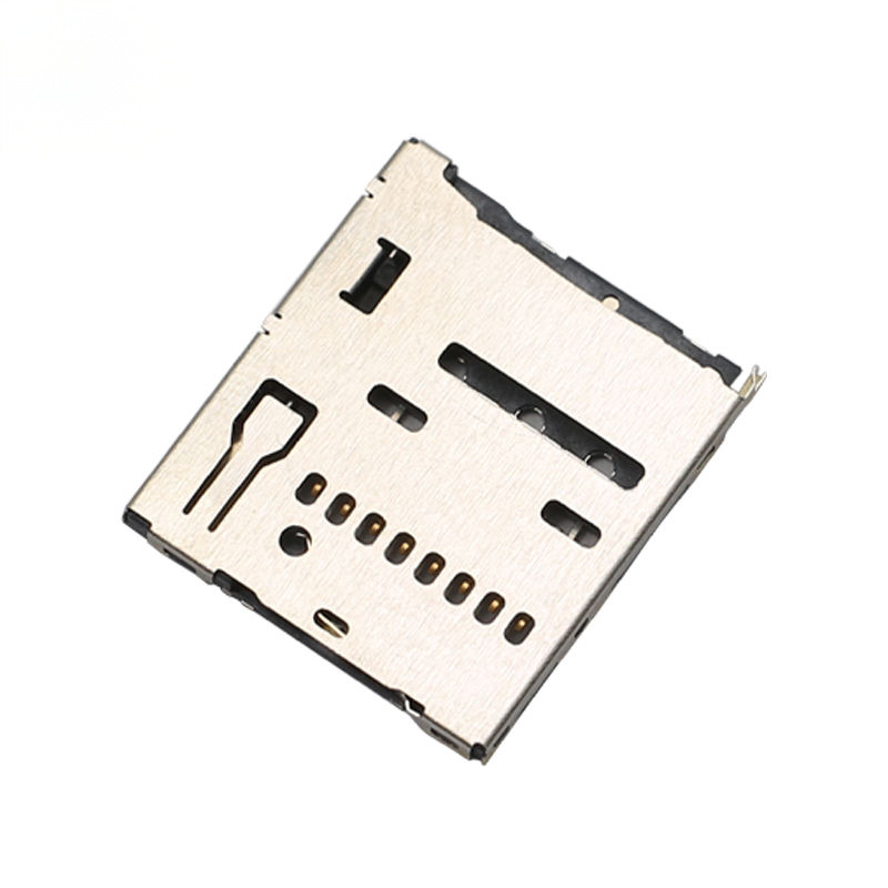 Substituição do JAE ST11S008V4HR2000 Push-Push Type Micro SD Card Connector TF Card Slot para telefone Câmera para PCB