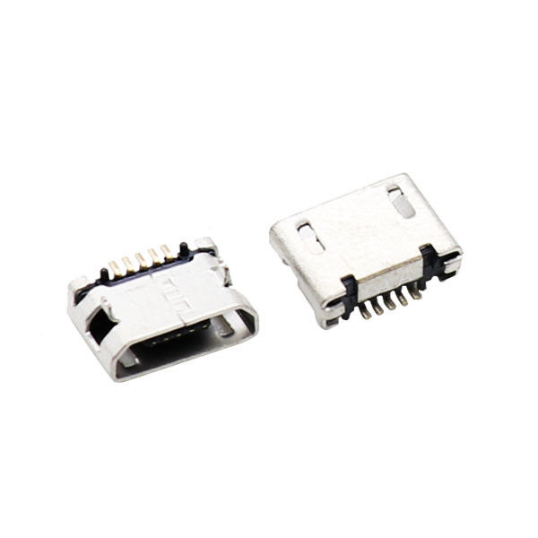 De USB mini B micro USB 2,0 B portuário de carregamento 5 Alfinete Conector do soquete UL94V-0