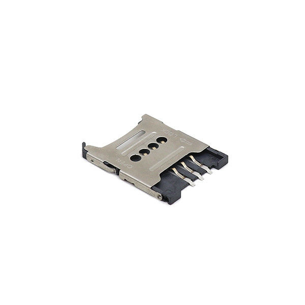 6p SIM Cartão Soquetes virar Modelo micro Sim Cartão Holder Conector ROHS