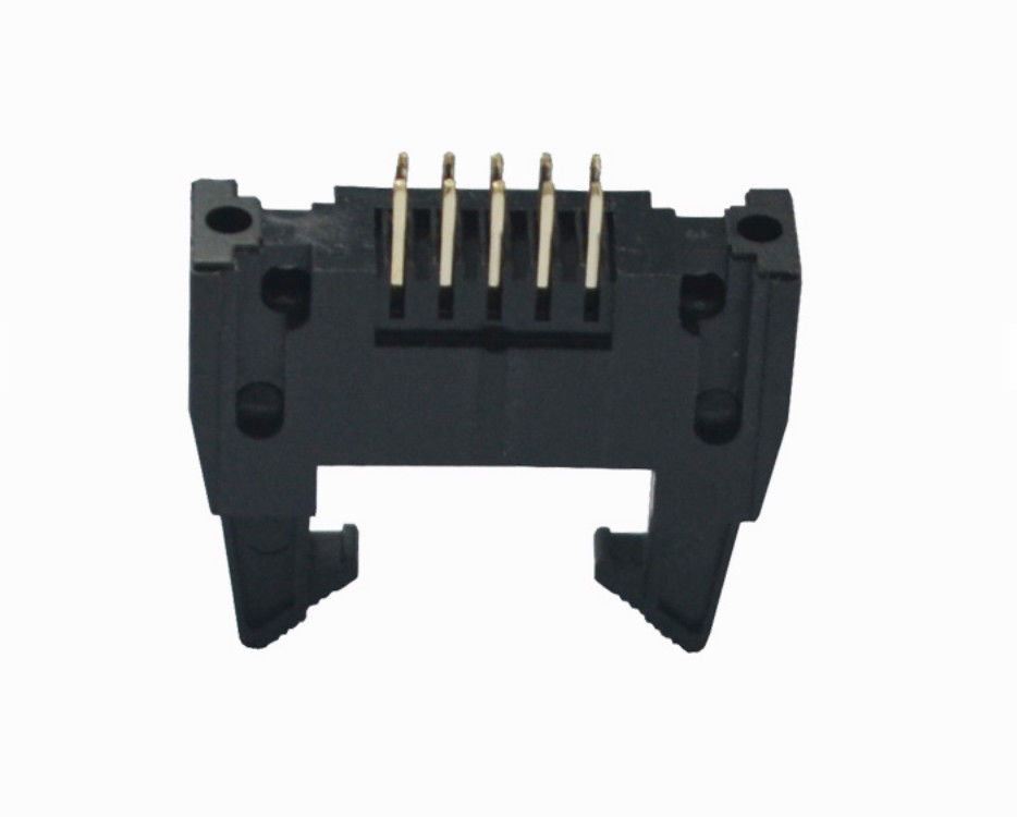 O ouro chapeou a placa do PWB para prender o conector macho do MERGULHO IDC do ejetor 2.0mm dos conectores
