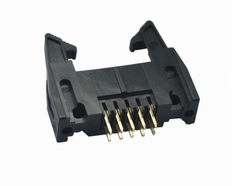 O ouro chapeou a placa do PWB para prender o conector macho do MERGULHO IDC do ejetor 2.0mm dos conectores