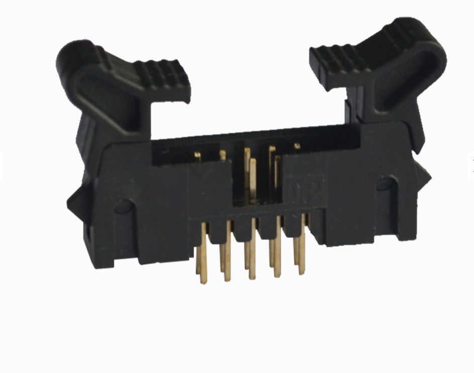 tipo encoberto ejetor Alfinete 16p do MERGULHO do conector do encabeçamento do passo de 2.0mm de 2x8