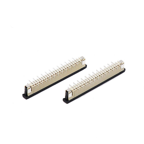 Vertical do passo do conector 0.5/1mm da série FFC FPC do slider para equipamentos eletrônicos