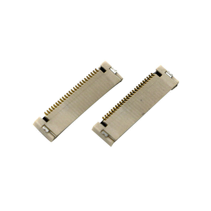 13/51 de conector duplo de Fpc Ffc do passo 0,3 do contato da altura do conector de cabo 1MM do Alfinete FPC