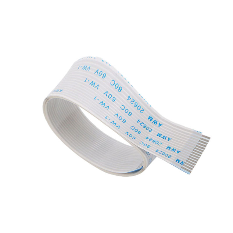Alfinete feito sob encomenda flexível AWM 20624 80C 60V VW-1 do cabo liso 50 de 0.5mm FFC