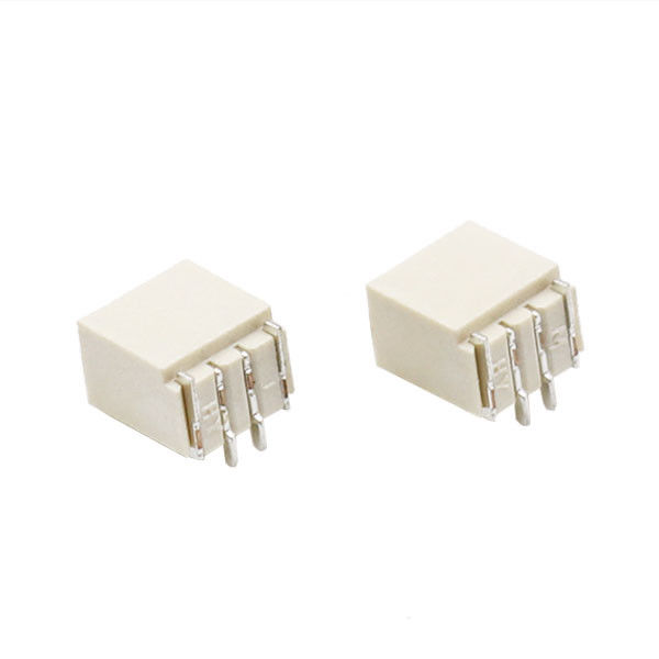 tipo fêmea de SMT do conector da caixa da bolacha do passo de 1.0mm reto