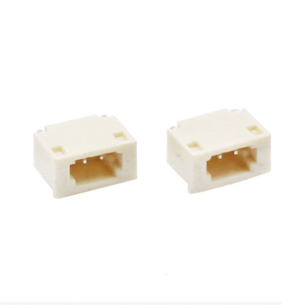 encabeçamento fêmea SMT ROHS horizontal do ângulo direito do conector da caixa da bolacha do passo de 0.8mm