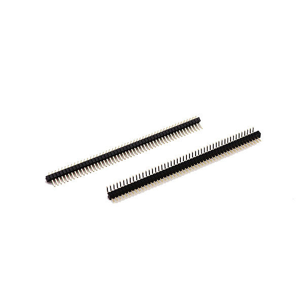 homem Alfinete Cabeçalho Conectors Right Angle do passo de 1.27mm para a placa de circuito elétrica do PWB