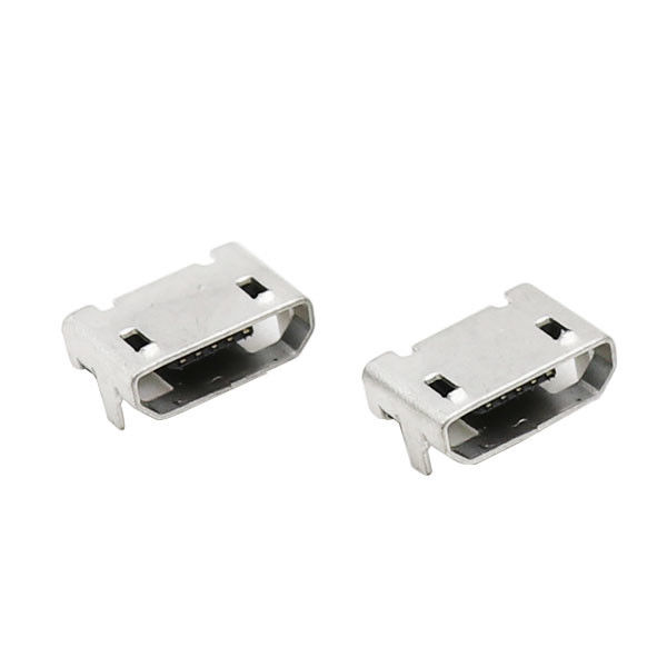 O Alfinete 5 MERGULHA passo do conector 7.2mm de USB conector fêmea de USB do micro B o mini