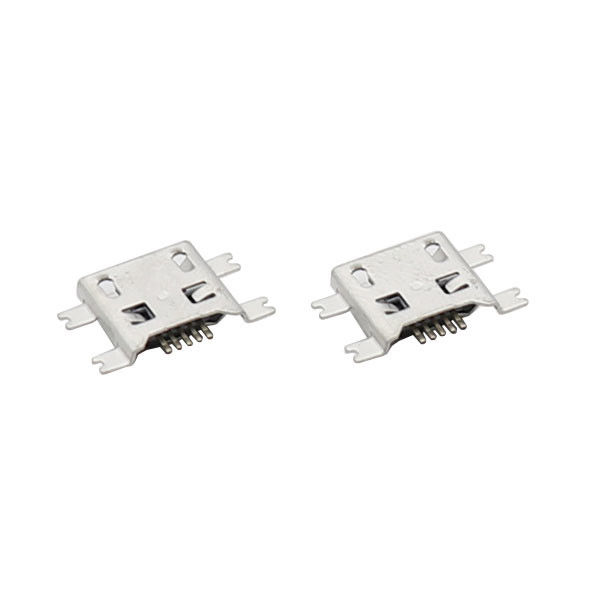 Tipo conector de carregamento fêmea 1.17mm SMT do dissipador do soquete de USB da montagem do painel micro